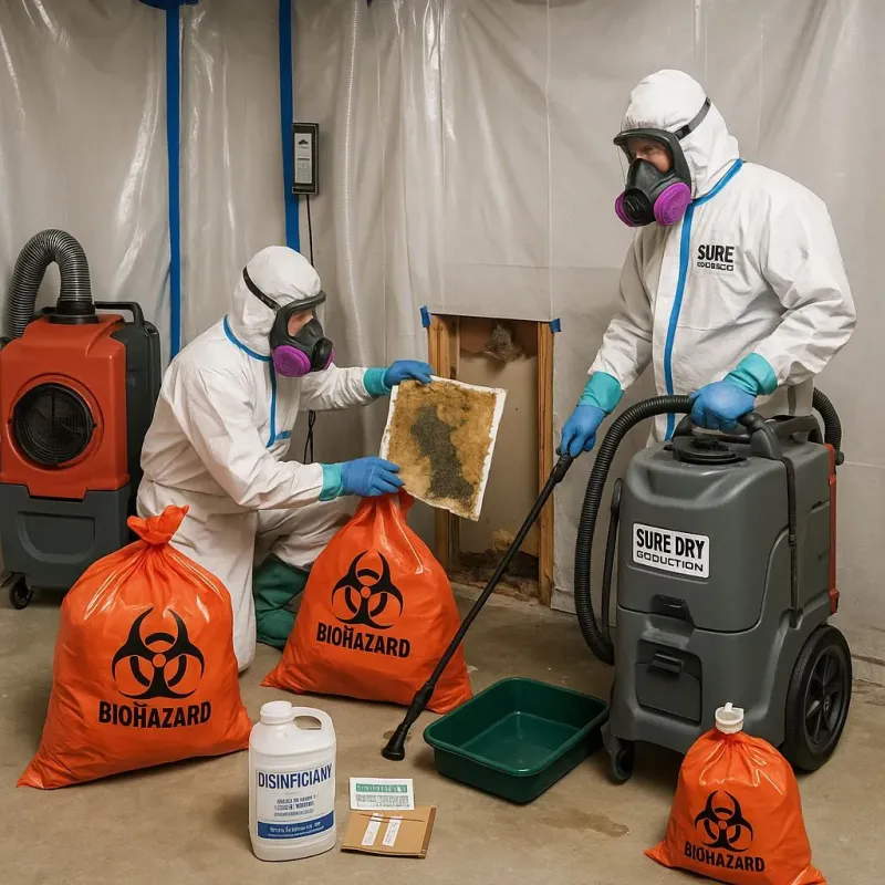 Contaminated Water Handling Protocols process in Richland County, MT