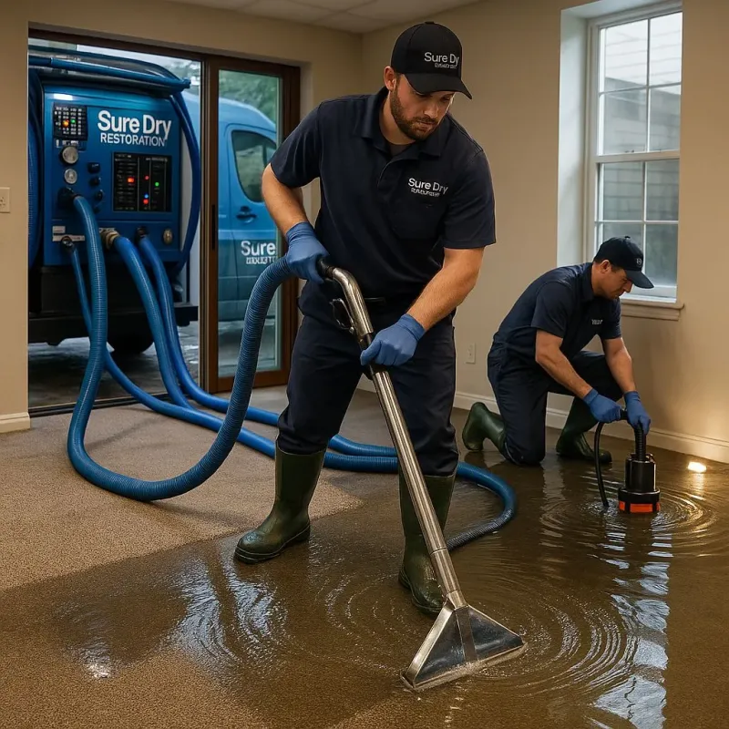 Water Extraction and Removal process in Richland County, MT